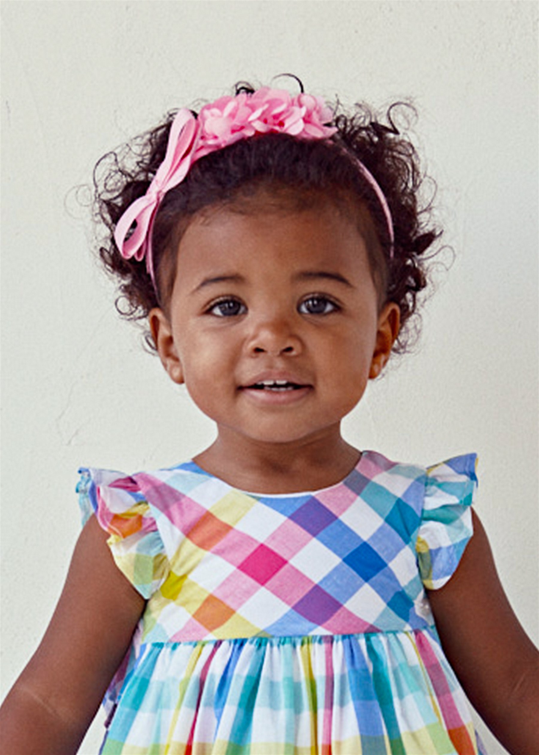 KIZ BEBEK ÇİÇEKLİ TAÇ