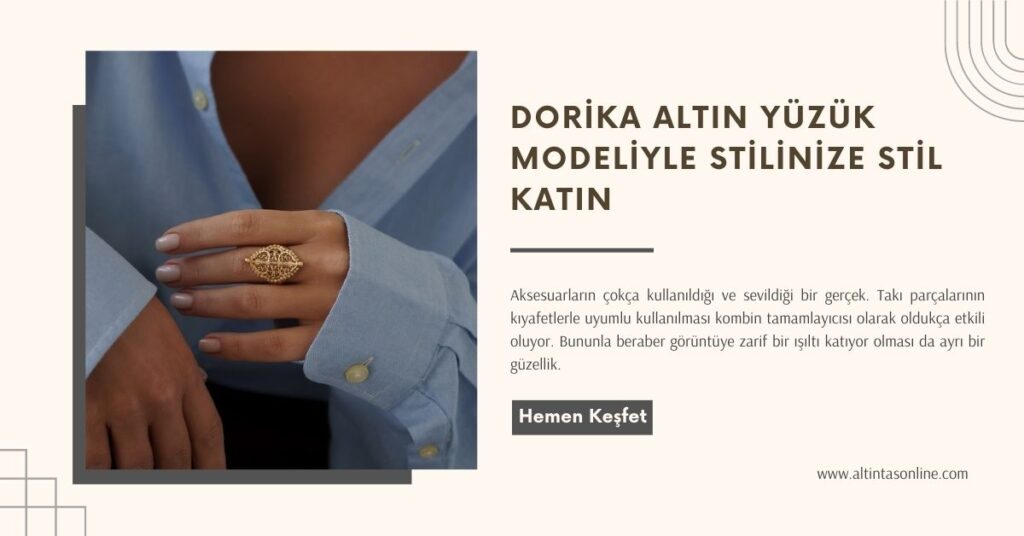 DORİKA ALTIN YÜZÜK