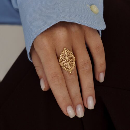 DORİKA ALTIN YÜZÜK MODELİYLE STİLİNİZE STİL KATIN