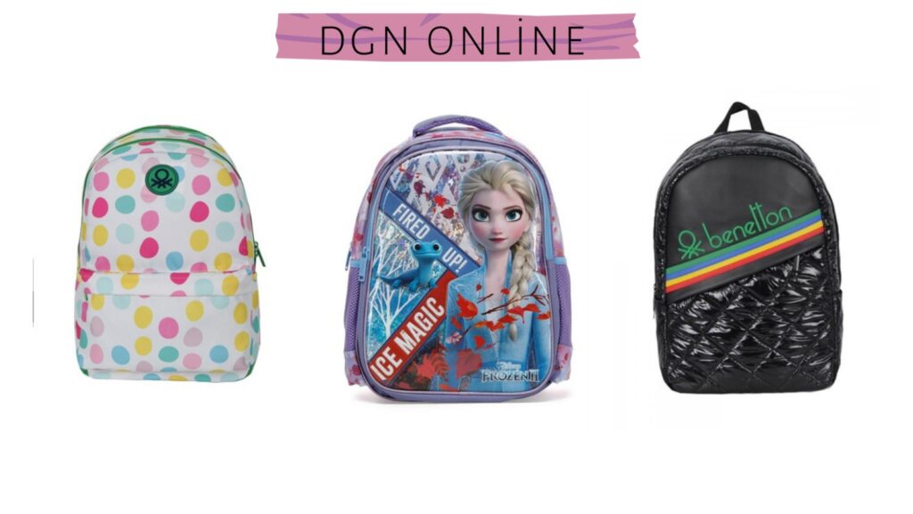 kız çocuk okul çantası