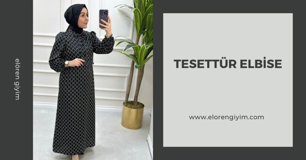 Siyah Tesettür Elbise: Zariflik ve Şıklığın Sembolü