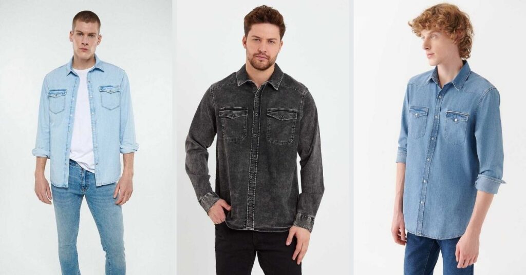 Zamansız Bir Klasik: Erkek Jean Gömlek Modelleri