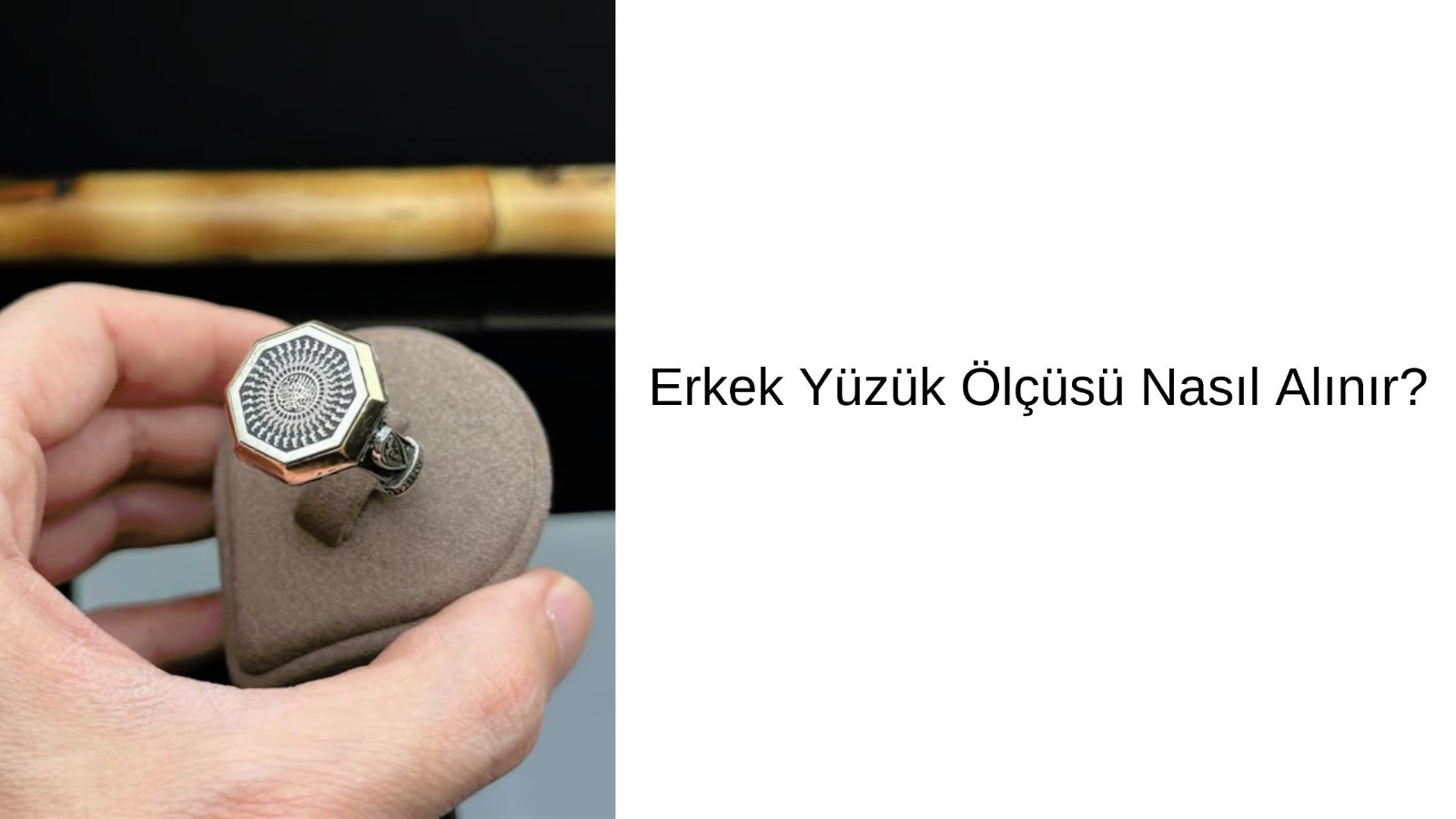 Erkek Yüzük Ölçüsü Nasıl Alınır?