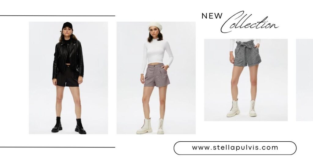 Stil Sahibi Kadınlara Kışlık Şort Kombinleri