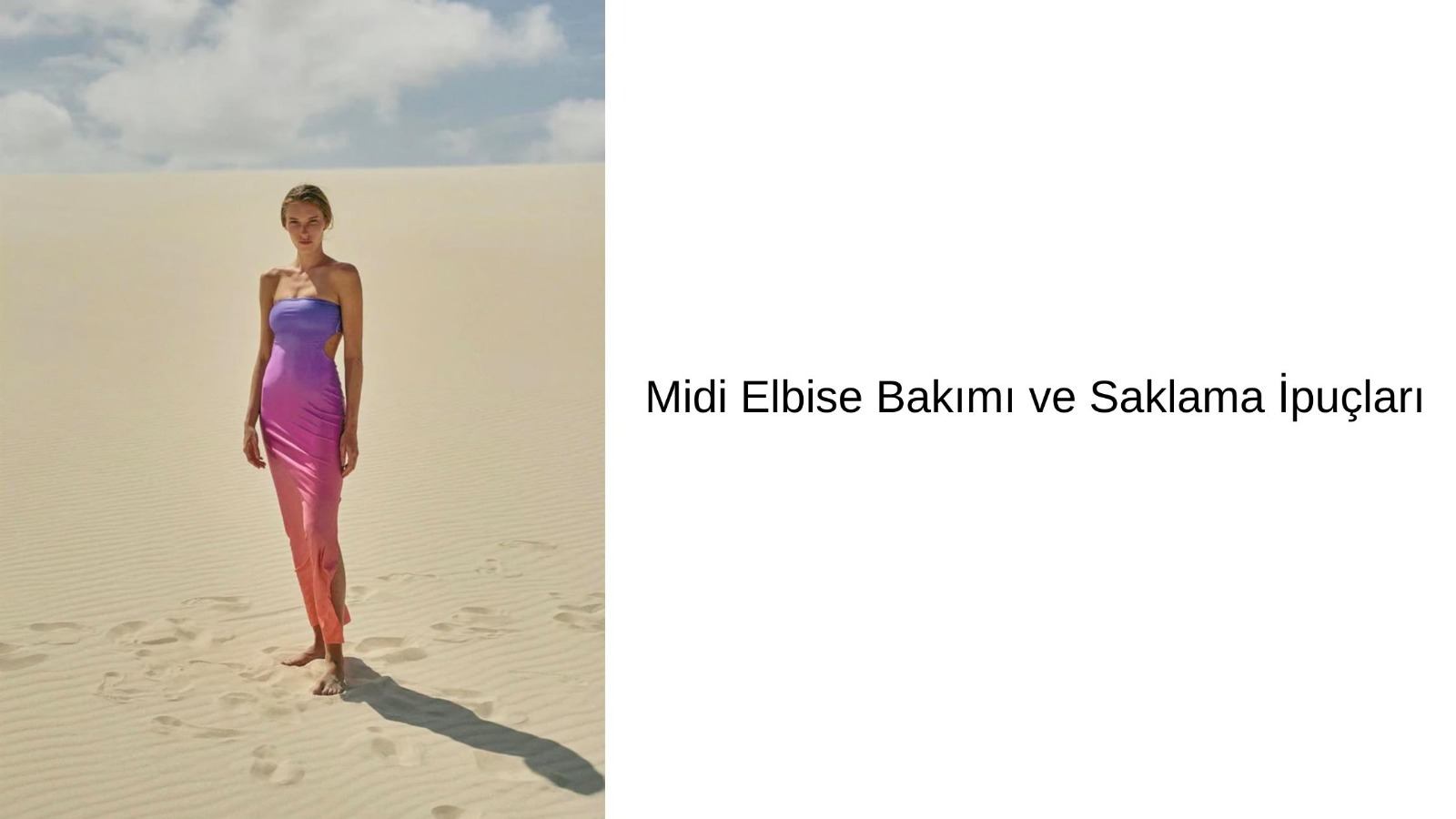 Midi Elbise Bakımı ve Saklama İpuçları