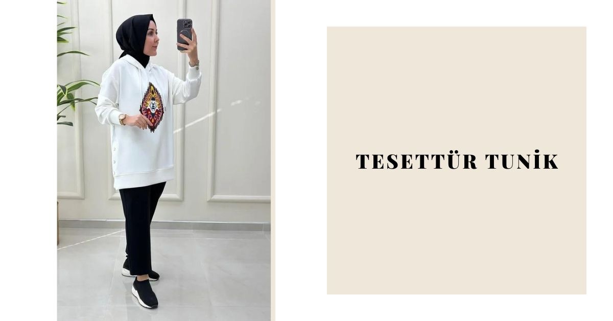 En Beğenilen Tesettür Tunik Modelleri