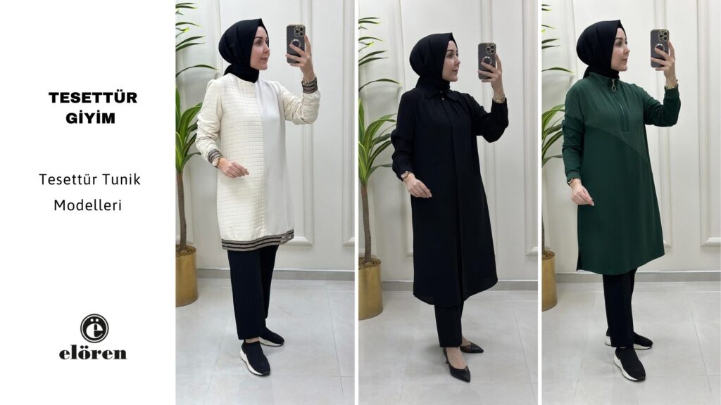 Tarzınıza Uygun Farklı Tunik Tasarımları