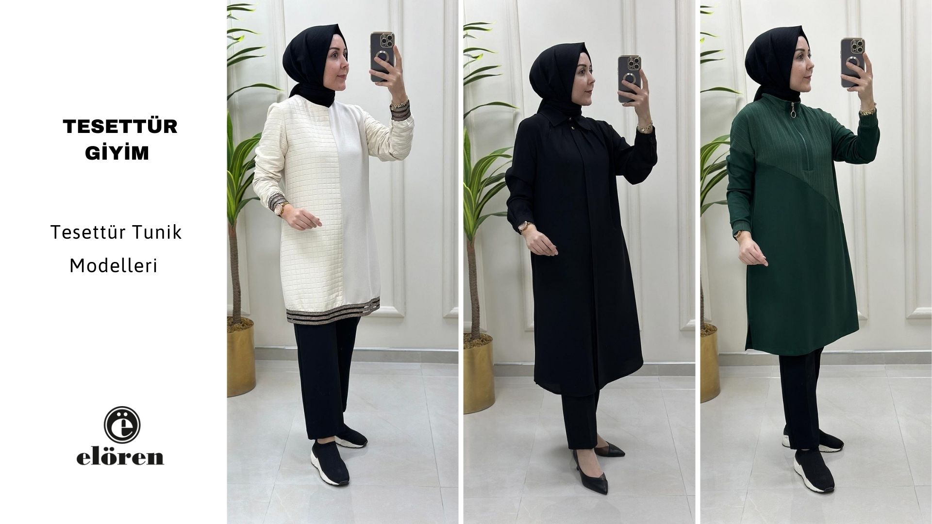 Tarzınıza Uygun Farklı Tunik Tasarımları