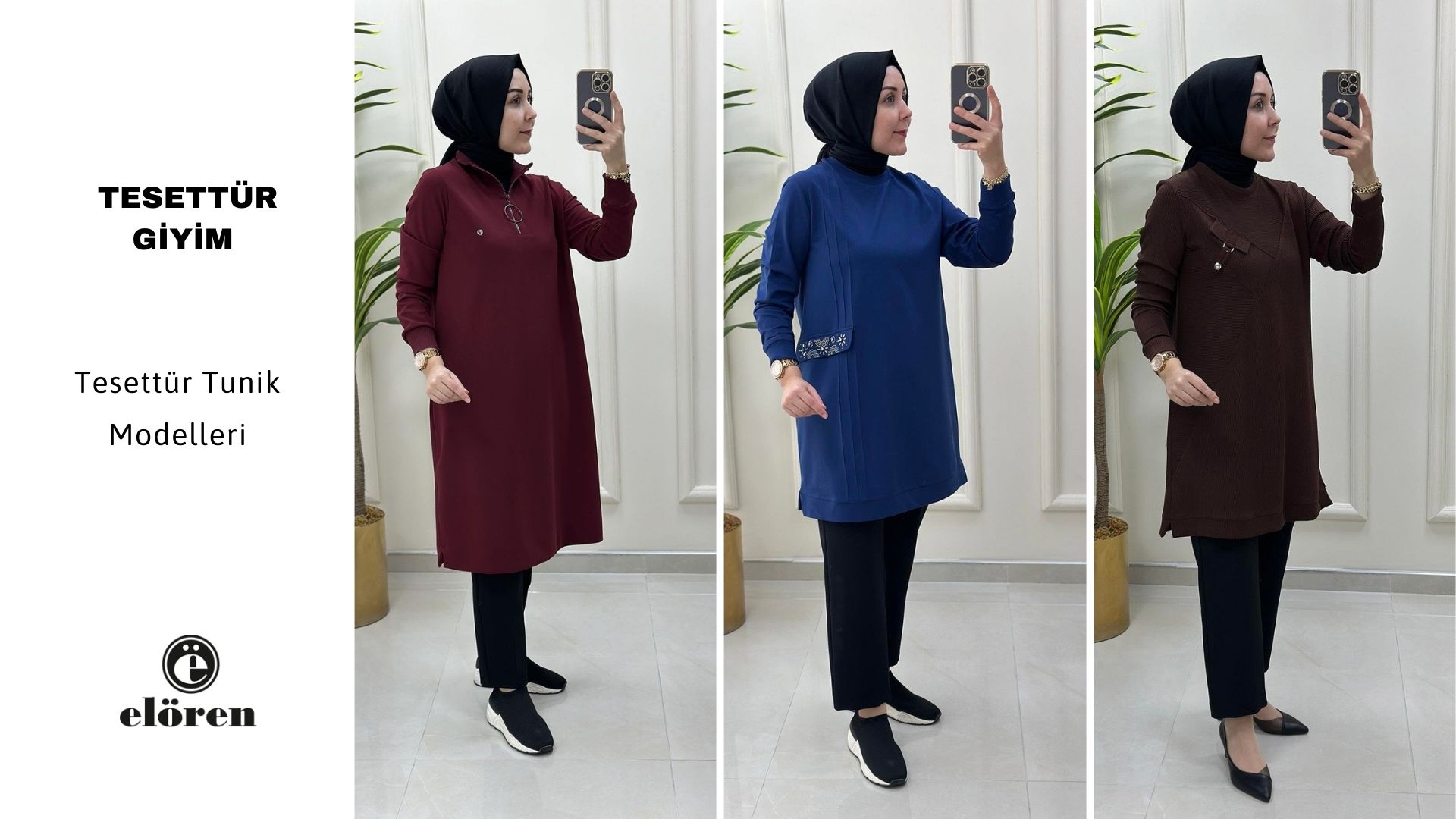 Tesettür Tunik Modellerinde Yılın En Popüler Renkleri