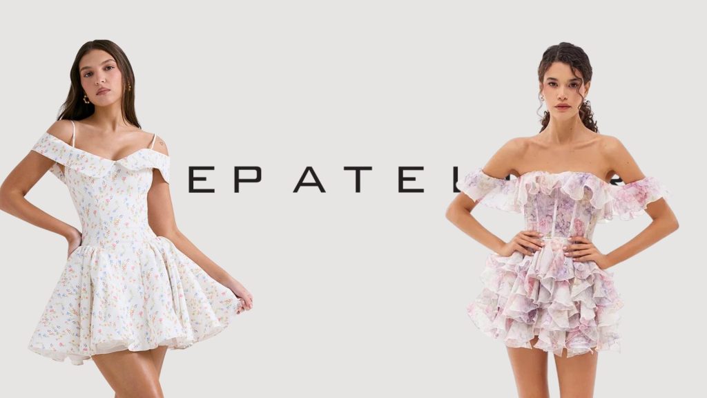 Deep Atelier ile Çiçekli Elbise Kombinleri