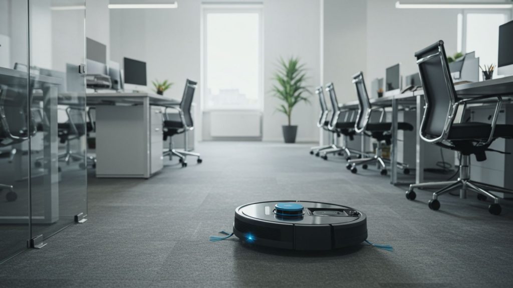 Ofis Temizliği İçin Robot Süpürge Kullanım Avantajları