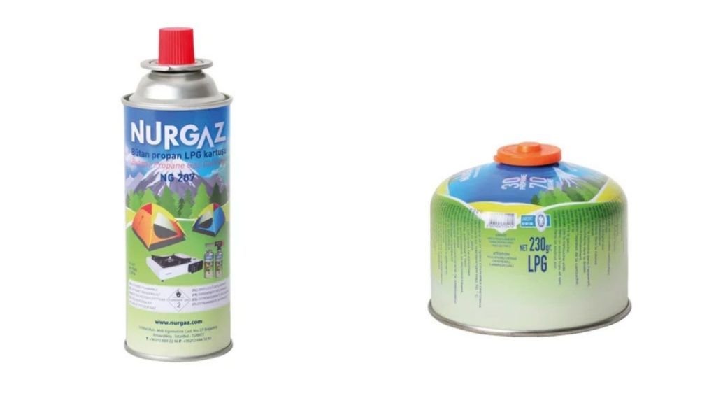 Kamp Ocağına Gaz Kartuş Takmak