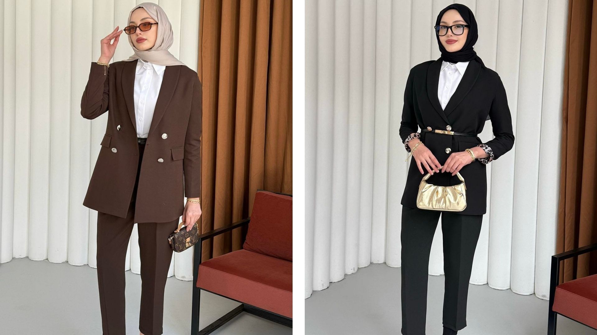 Blazer Ceket ile Tesettür Kombin İpuçları