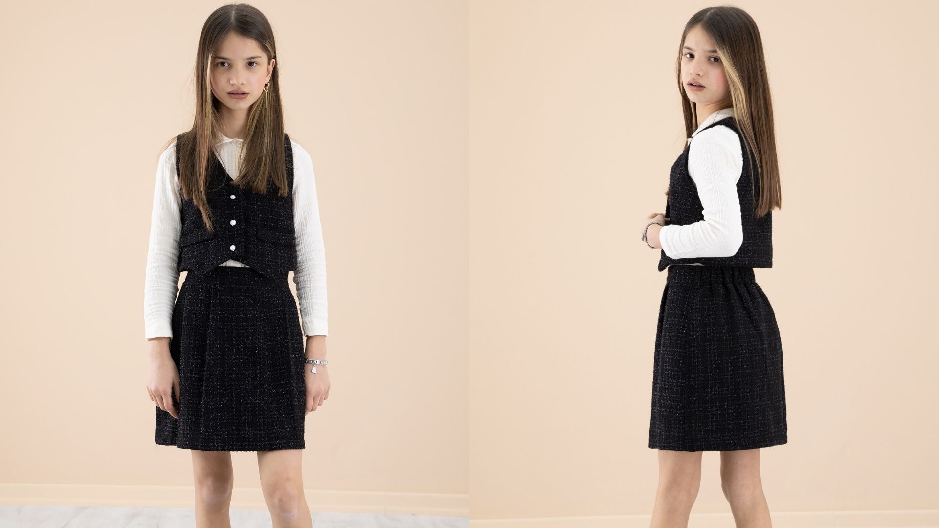 Kız Çocuk Etek Nasıl Kombinlenir?