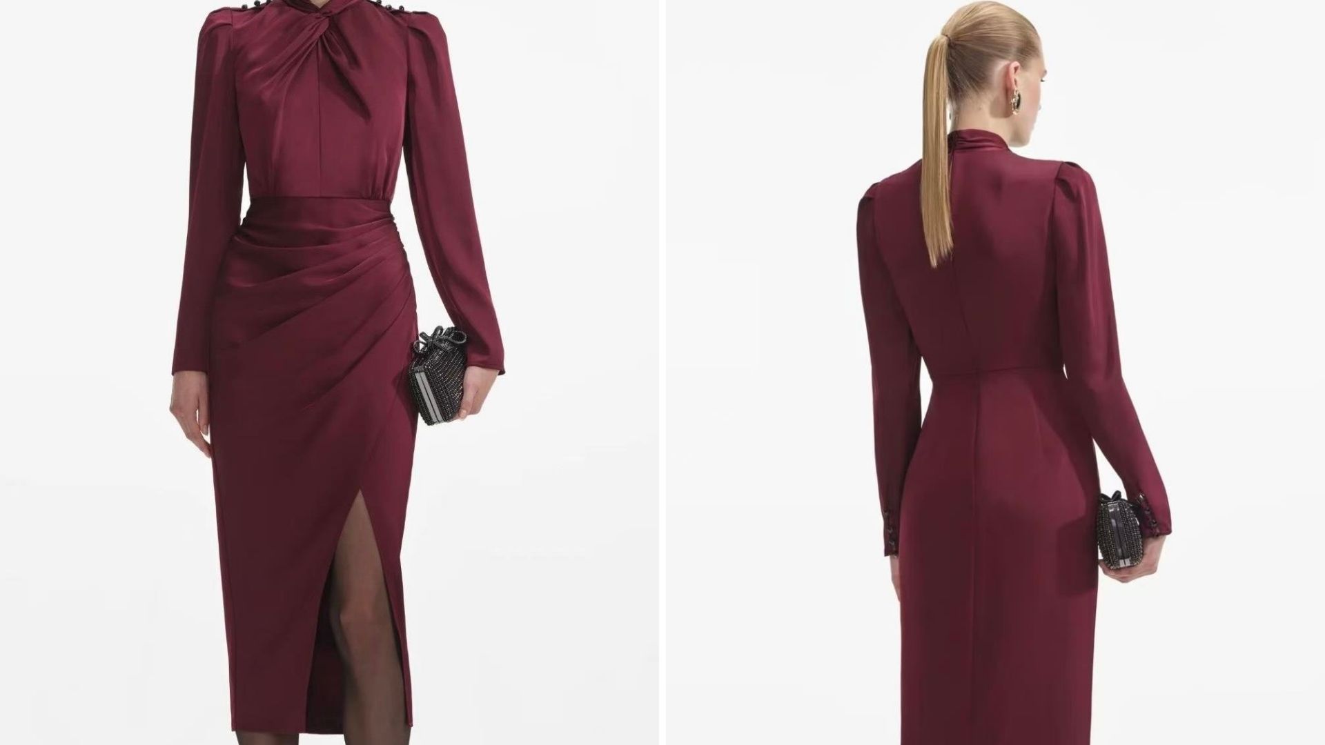 Yırtmaçlı Elbise Nasıl Kombinlenir? 