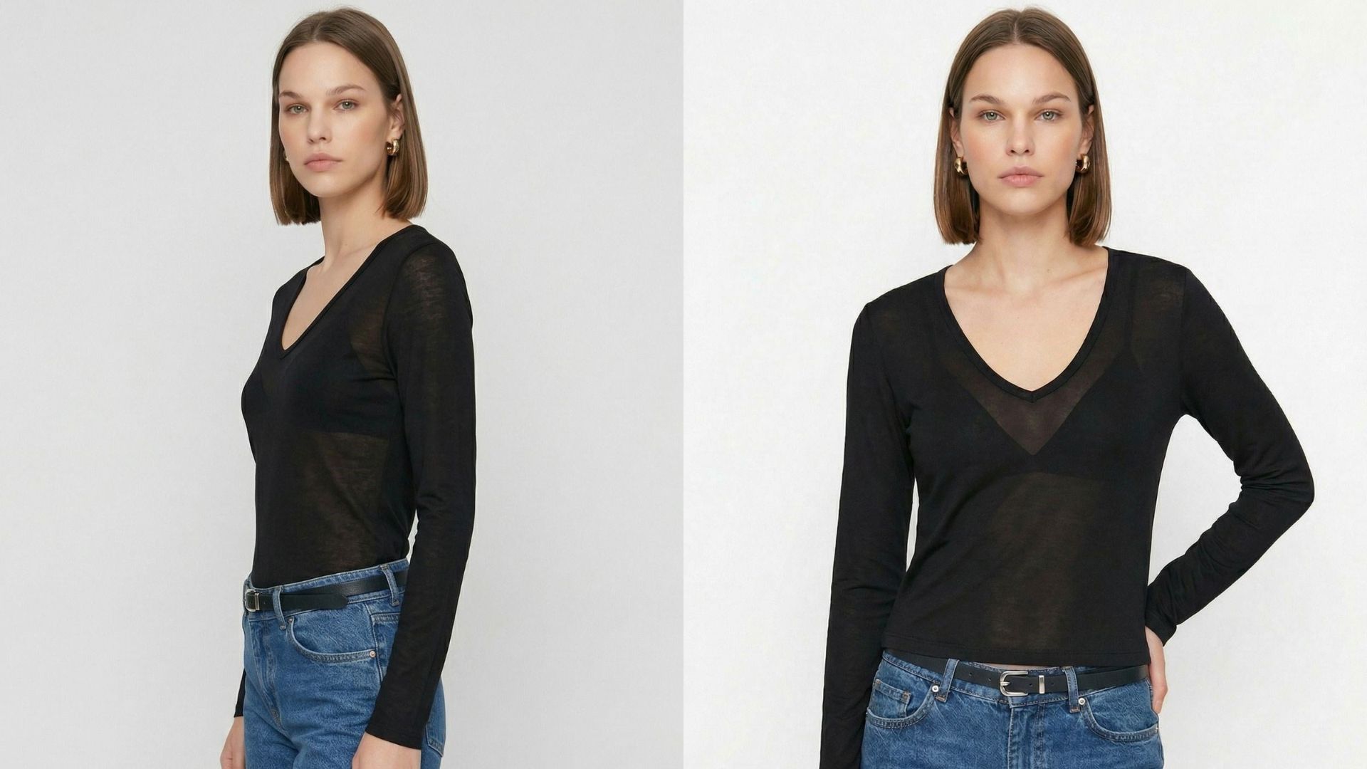 Transparan Bluz İçine Ne Giyilir? 